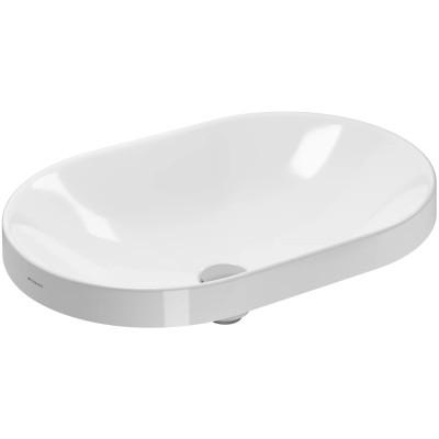 Geberit VARIFORM įleidžiamas praustuvas, elipsė, 60 cm