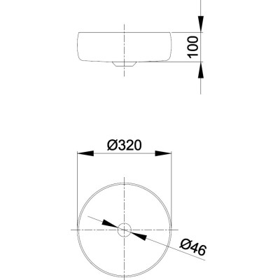 BetteLiv Shell plieninis pastatomas praustuvas, 320 mm skersmens, pasirinkite spalvą