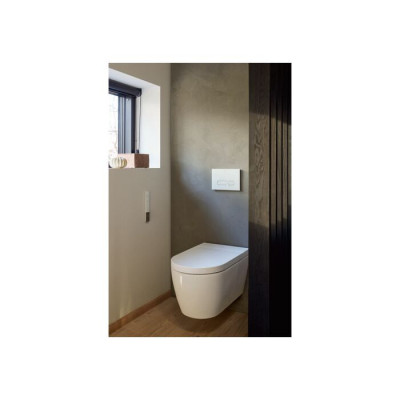 Duravit SensoWash® Starck f Lite Compact pakabinamas išmanus klozetas su "Soft Close" dangčiu