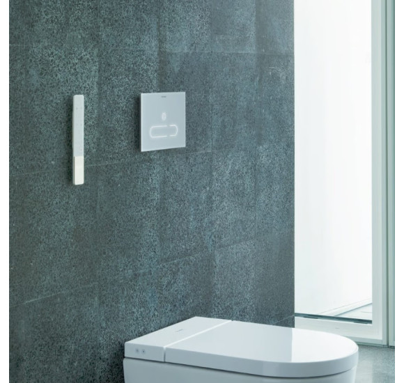 Duravit sensorinis WC nuleidimo mygtukas A2, baltas stiklas