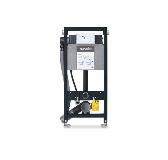 Duravit DuraSystem WC potinkinis rėmas su kvapo ištraukimu, 1148x500x155 mm