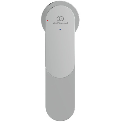 Ideal Standard CeraLife O H100 maišytuvas praustuvui su „click-clack“ dugno vožtuvu, chromo spalvos