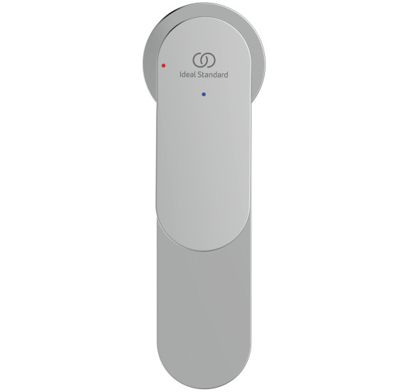 Ideal Standard CeraLife O H100 maišytuvas praustuvui su „click-clack“ dugno vožtuvu, chromo spalvos