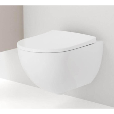 Geberit Acanto Pakabinamas klozetas be dangčio, Rimfree