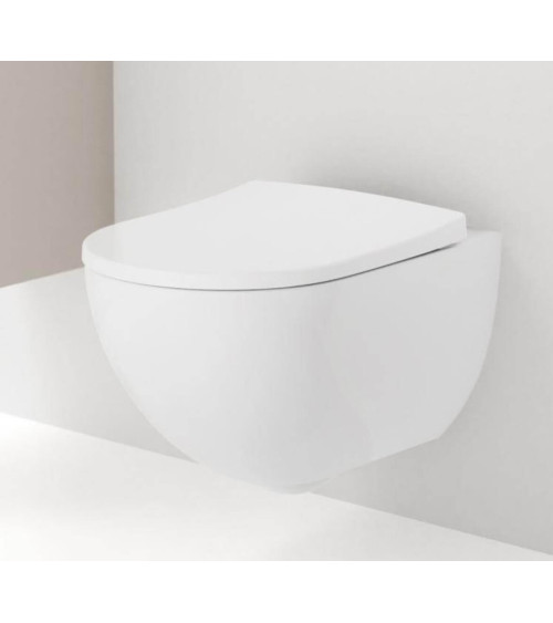 Geberit Acanto Pakabinamas klozetas be dangčio, Rimfree