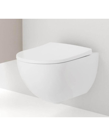 Geberit Acanto Pakabinamas klozetas be dangčio, Rimfree