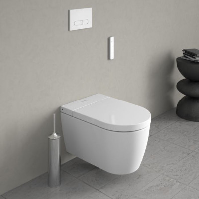 Duravit Sensowash® Starck f Lite Set išmanaus klozeto komplektas, baltos blizgios spalvos