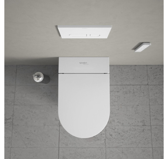 Duravit Sensowash® Starck f Lite Set išmanaus klozeto komplektas, baltos blizgios spalvos