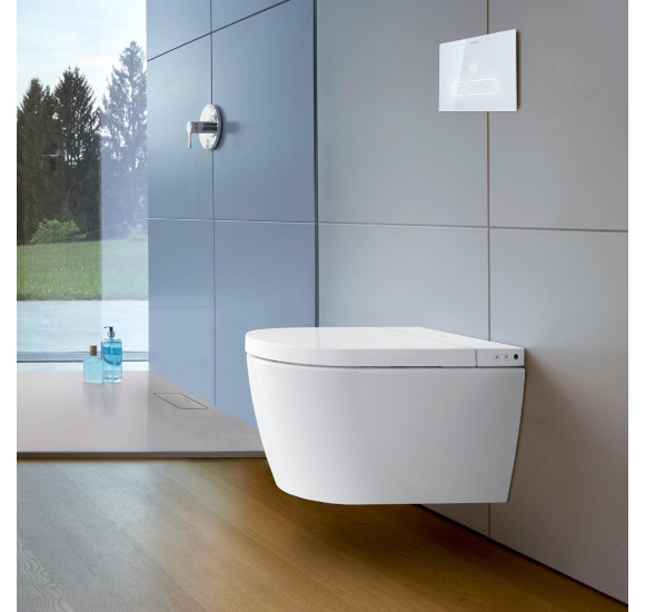 Duravit Sensowash® Starck f Plus Set išmanaus klozeto komplektas, baltos blizgios spalvos