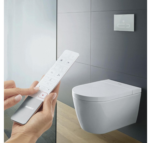 Duravit Sensowash® Starck f Plus Set išmanaus klozeto komplektas, baltos blizgios spalvos