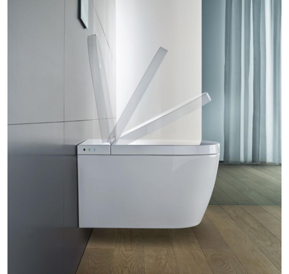 Duravit Sensowash® Starck f Plus Set išmanaus klozeto komplektas, baltos blizgios spalvos