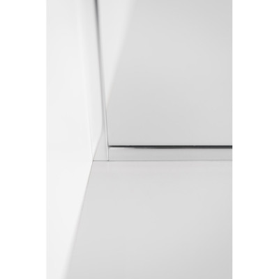 IŠPARDAVIMAS. Brasta Glass dušo sienelė (kampinis laikiklis) 750x2000mm, skaidrus 6mm stiklas