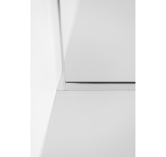 IŠPARDAVIMAS. Brasta Glass dušo sienelė (kampinis laikiklis) 750x2000mm, skaidrus 6mm stiklas