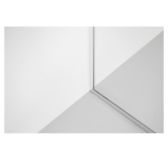 IŠPARDAVIMAS. Brasta Glass dušo sienelė (kampinis laikiklis) 750x2000mm, skaidrus 6mm stiklas