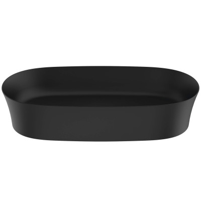 Ideal Standard Ipalyss E1396V3 ant stalviršio pastatomas praustuvas 60 cm, juodos matinės spalvos