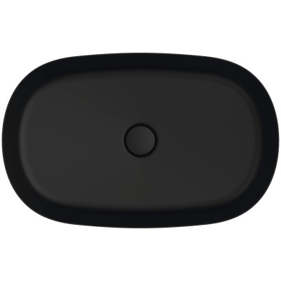 Ideal Standard Ipalyss E1396V3 ant stalviršio pastatomas praustuvas 60 cm, juodos matinės spalvos