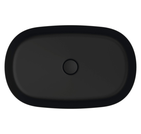 Ideal Standard Ipalyss E1396V3 ant stalviršio pastatomas praustuvas 60 cm, juodos matinės spalvos