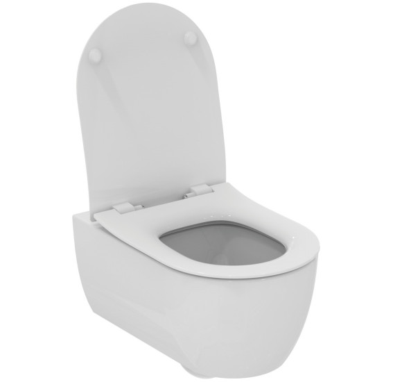 Ideal Standard Blend Curve pakabinamas klozetas su "Slim Soft Close" dangčiu, Aquablade® nuleidimo technologija