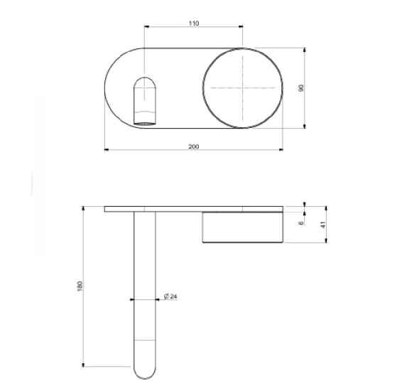 QD MagistroLab ETERNAL progresyvinis maišytuvas su marmuro rankenėle