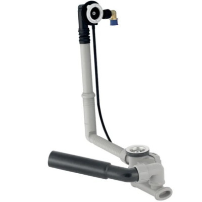 Geberit sifonas voniai su vandens pripildymo į vonią sistema, be dangtelių