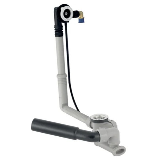 Geberit sifonas voniai su vandens pripildymo į vonią sistema, be dangtelių