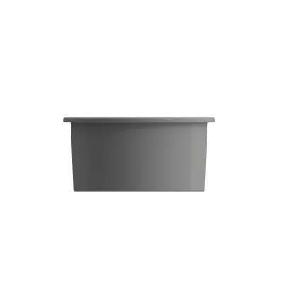 IŠPARDAVIMAS. Bocchi Sotto keramikinė virtuvinė plautuvė 50cm, montuojama iš apačios, pilka