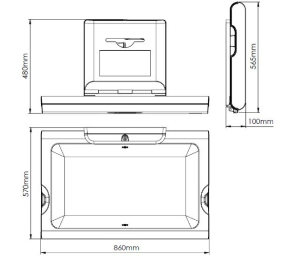 Mediclinics horizontali, atlenkiama vystymo lenta