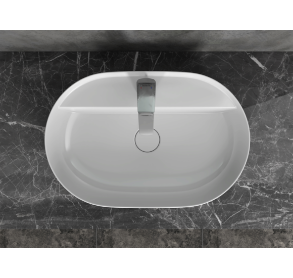 DuraSeramik Dream praustuvas 60x40, blizgus baltas