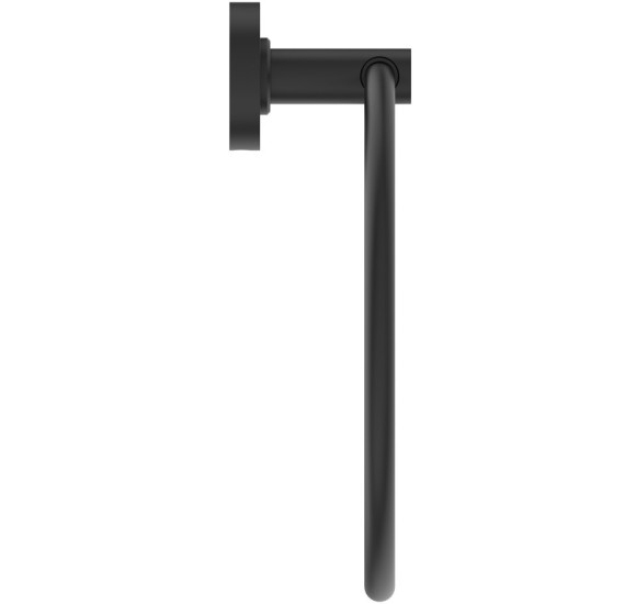 Ideal Standard Iom apvalus laikiklis vonios rankšluosčiui, juodos matinės spalvos