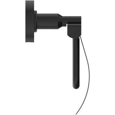 Ideal Standard Iom pakabinamas tualetinio popieriaus laikiklis, juodos matinės spalvos