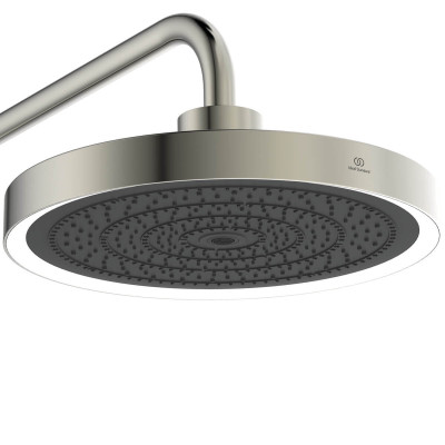 Ideal Standard Ceratherm Solos virštinkinė termostatinė dušo sistema, nerūdijančio plieno spalvos