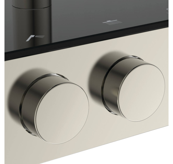 Ideal Standard Ceratherm Solos virštinkinė termostatinė dušo sistema, nerūdijančio plieno spalvos