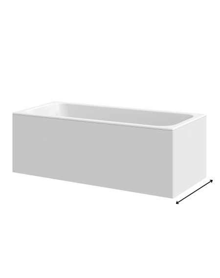 Ravak MDF šoninė vonios apdaila stačiakampėms vonioms, 70, 75, 80 cm, pasirinkite pusę