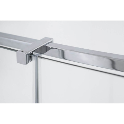 Brasta Glass Nina PLIUS dušo kabina, 90x90x200, skaidrus stiklas, chromo spalvos profiliai