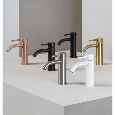 QD MagistroLab CURVY praustuvo maišytuvas su click-clack dugno vožtuvu