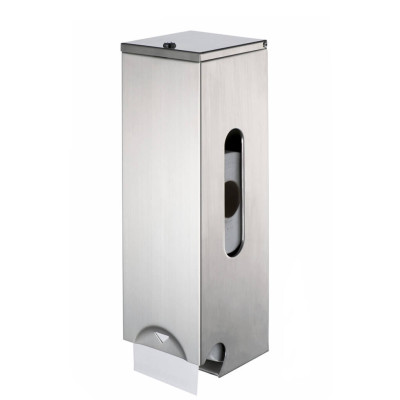 WC popieriaus dispenseris Geesa PUBLIC AREA nerūdijančio plieno, stačiakampis, matinis