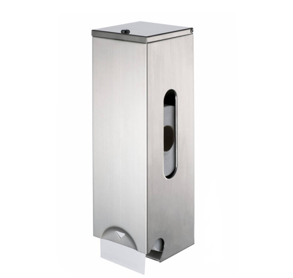 WC popieriaus dispenseris Geesa PUBLIC AREA nerūdijančio plieno, stačiakampis, matinis