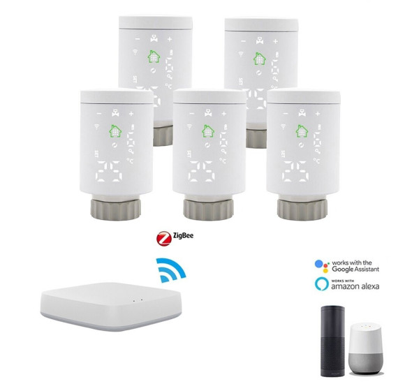 Feelspot TG22.09 Zigbee Tuya išmani termostatinė galva radiatoriams