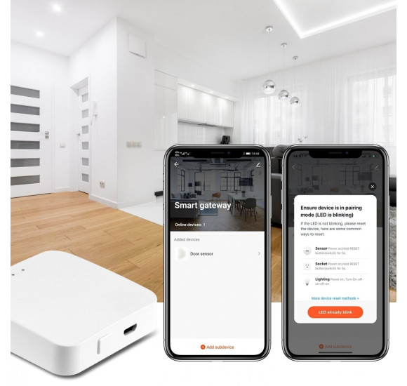 Feelspot ZB22, 3.0 Tuya išmani ZigBee, WiFi stotelė