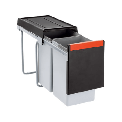 Franke šiukšlių rūšiavimo sistema Cube 30, 2x15l