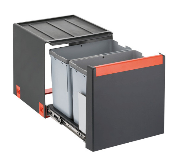 Franke šiukšlių rūšiavimo sistema Cube 40, 2 kibirėliai