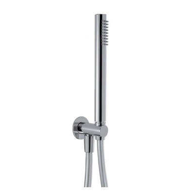 QD MagistroLab TREK nerūdijančio plieno rankinio dušelio komplektas