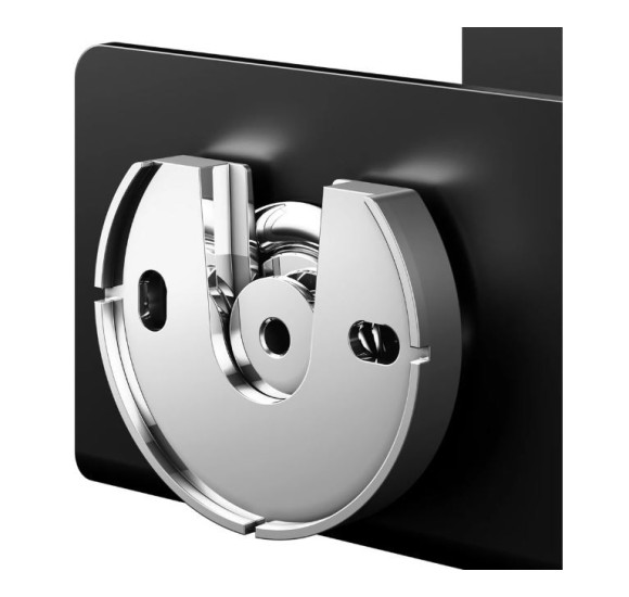 KEUCO 24953 nestandartinė lentynėlė dušui, juodos matinės spalvos (pasirenkamas dydis)