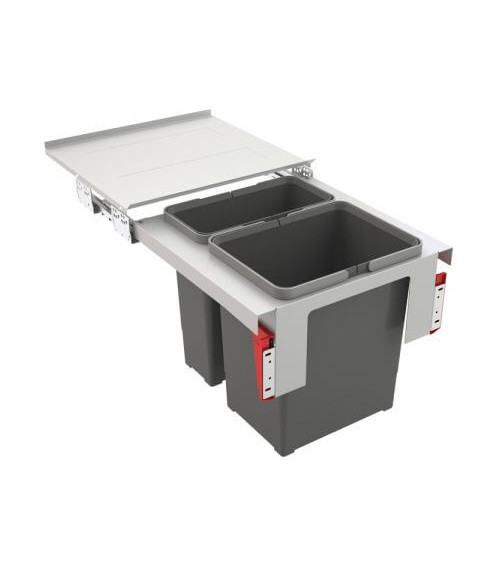 Franke šiukšlių rūšiavimo sistema Sorter Garbo 45-2 kibirėlių