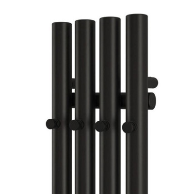 IŠPARDAVIMAS. Terma Rolo Hanger rankšluosčių džiovintuvas 120x20 cm, Anodic Black spalva