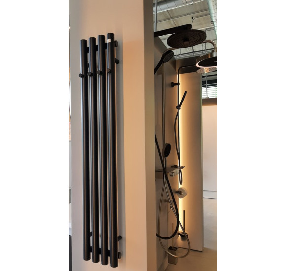 IŠPARDAVIMAS. Terma Rolo Hanger rankšluosčių džiovintuvas 120x20 cm, Anodic Black spalva