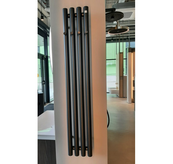 IŠPARDAVIMAS. Terma Rolo Hanger rankšluosčių džiovintuvas 120x20 cm, Anodic Black spalva