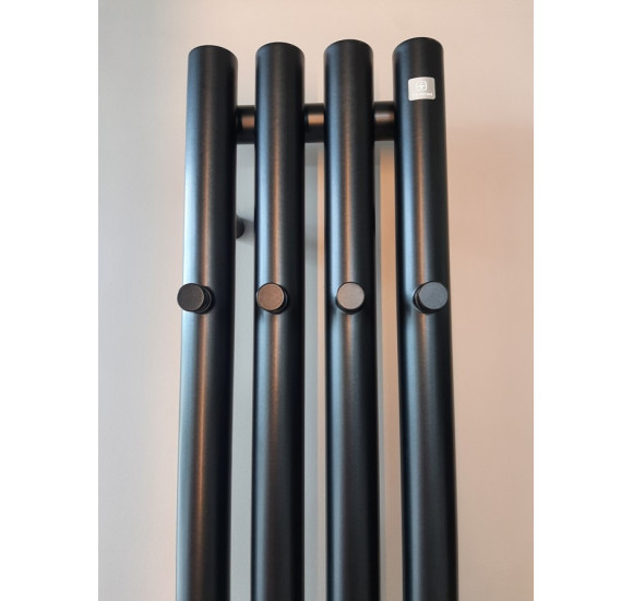 IŠPARDAVIMAS. Terma Rolo Hanger rankšluosčių džiovintuvas 120x20 cm, Anodic Black spalva