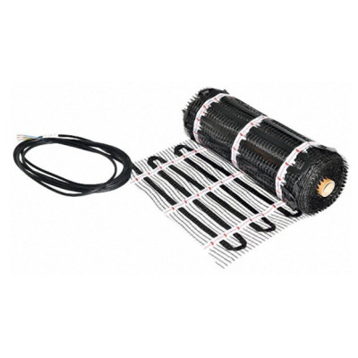 Sieninio šildymo tinklelis Warmwall BLACK, klasė IPX7, matmenys - 100x50cm (0,5kv.m), galia - 300W