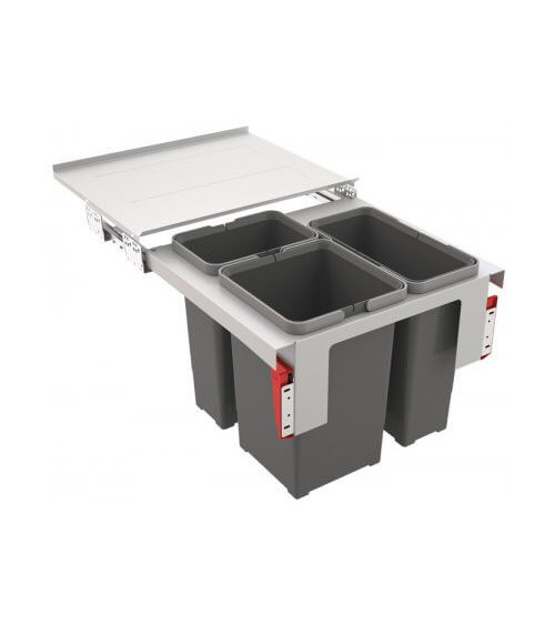 Franke šiukšlių rūšiavimo sistema Sorter Garbo 50-3 kibirėlių